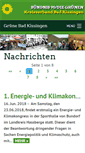 Mobile Screenshot of gruene-kg.de